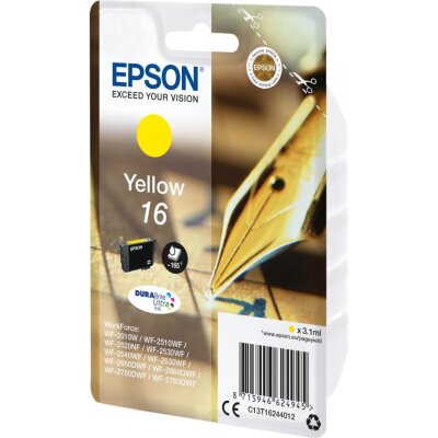 Epson ink T1624 (Yellow), original (C13T16244010)